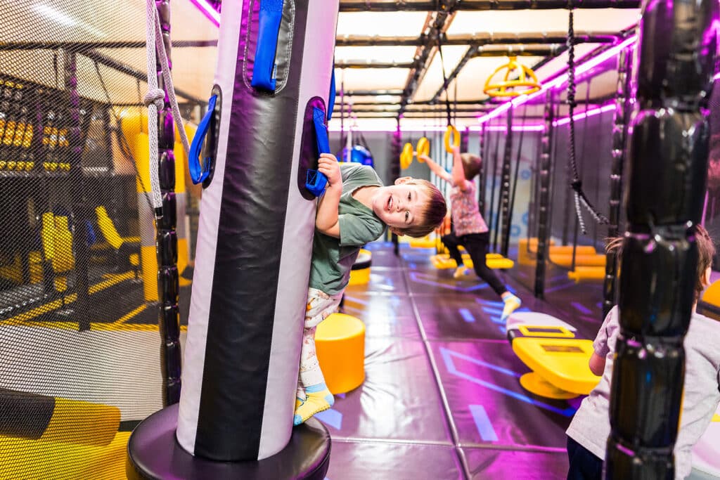 Agility course.